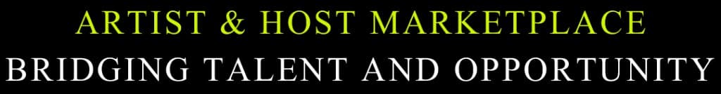 Artist & Host Marketplace — Bridging talent and opportunity